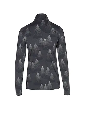 KJUS | Sous-pull zippé pour femme Motion Print | schwarz
